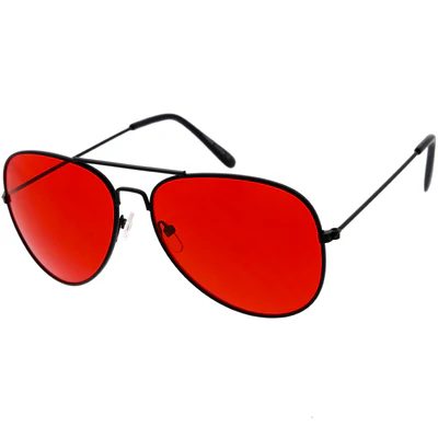 Retro Red Aviators